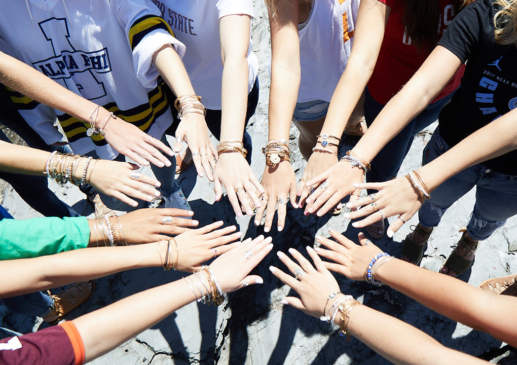 The Complete List of ALEX AND ANI Collegiate and Sorority Bracelets