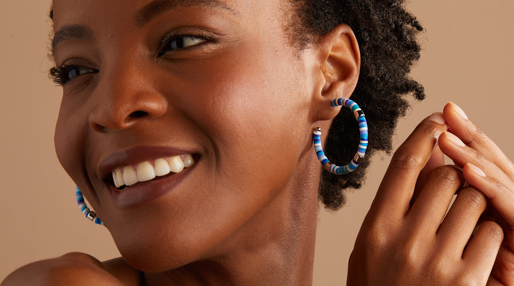 women smiling and living in the moment