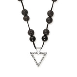 Beaded Triangle Necklace