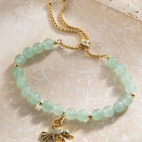Hummingbird Gemstone Bolo Bracelet