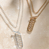 Mama Toggle Pendant Necklace