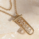 Mama Toggle Pendant Necklace