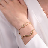 Sun Ray Cuff Bracelet