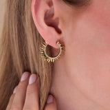 Sun Ray Front to Back Hoop