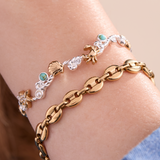 Whimsical Seaside Rope Cuff