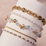Whimsical Seaside Rope Cuff