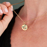 Holly 'Believe In The Magic Of The Season' Pendant Necklace