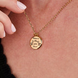 Holly 'Believe In The Magic Of The Season' Pendant Necklace