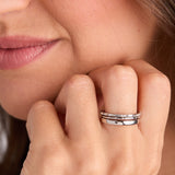 Baguette Stacking Ring Set of 3