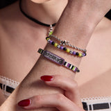 BEETLEJUICE™ 'Say It Once. Say It Twice. Third Time's A Charm' Bangle