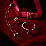 Vampire & Fangs Cuff Earring Set