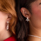 Nutcracker & Snowflake Drop Earrings