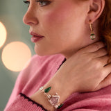 Ornament Hoop Earrings