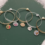 ‘Sleigh All Day’ Charm Bangle