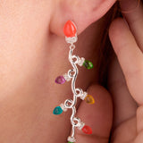 Christmas Light Bulb Earrings