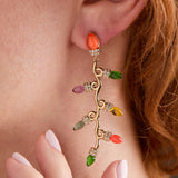 Christmas Light Bulb Earrings