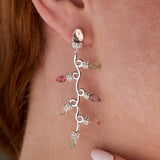 Christmas Muted Light Bulb Earrings