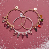 Christmas Light Bulb Charm Bangle