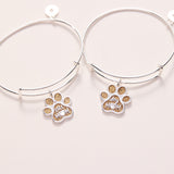Cat Mom Charm Bangle