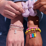 PEEPS® Bunny Multi-Charm Bangle