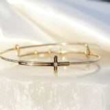 Cross Inline Bangle