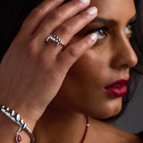Vampire Teeth Fangs Ring