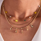 Fall Harvest Charm Necklace