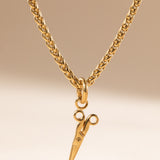 Scissors Charm