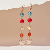 Moonlight Beach Linear Earring