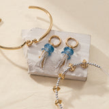 Anchor Beaded Bangle