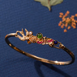 Woodland Gemstone Tension Cuff