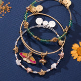 Woodland Gemstone Tension Cuff