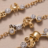 Aquarius Zodiac Inline Bracelet