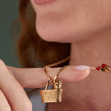 The Wizard of Oz™ Dorothy Toto Basket Pendant