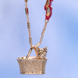 The Wizard of Oz™ Dorothy Toto Basket Pendant