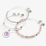 Be the Guiding Force' Charm + Beaded Bangles, Set of 3