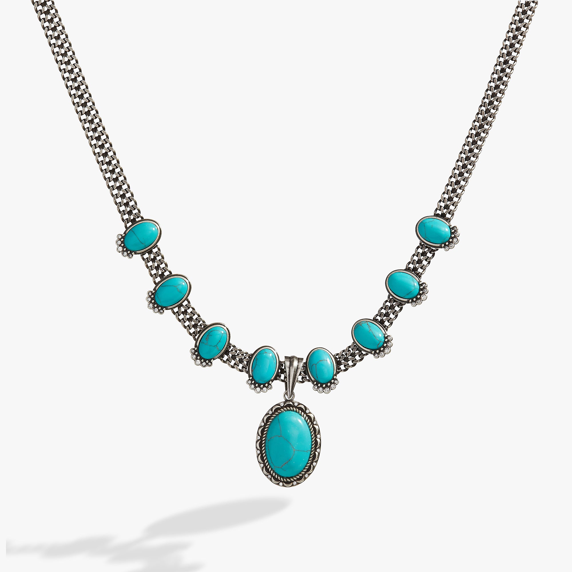 Vintage Turquoise Statement Necklace – ALEX AND ANI