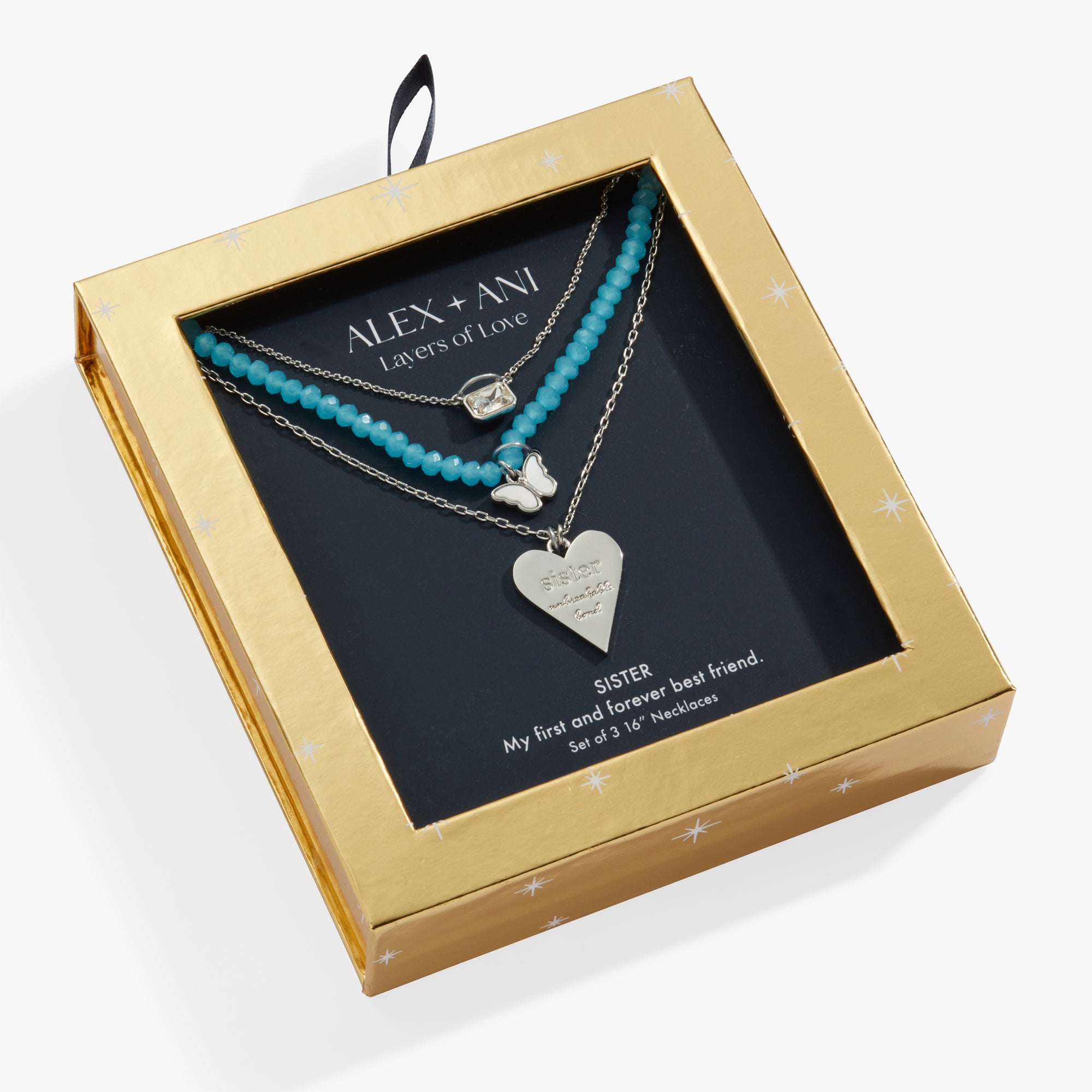 Sister Layered Necklace Set – ALEX AND ANI