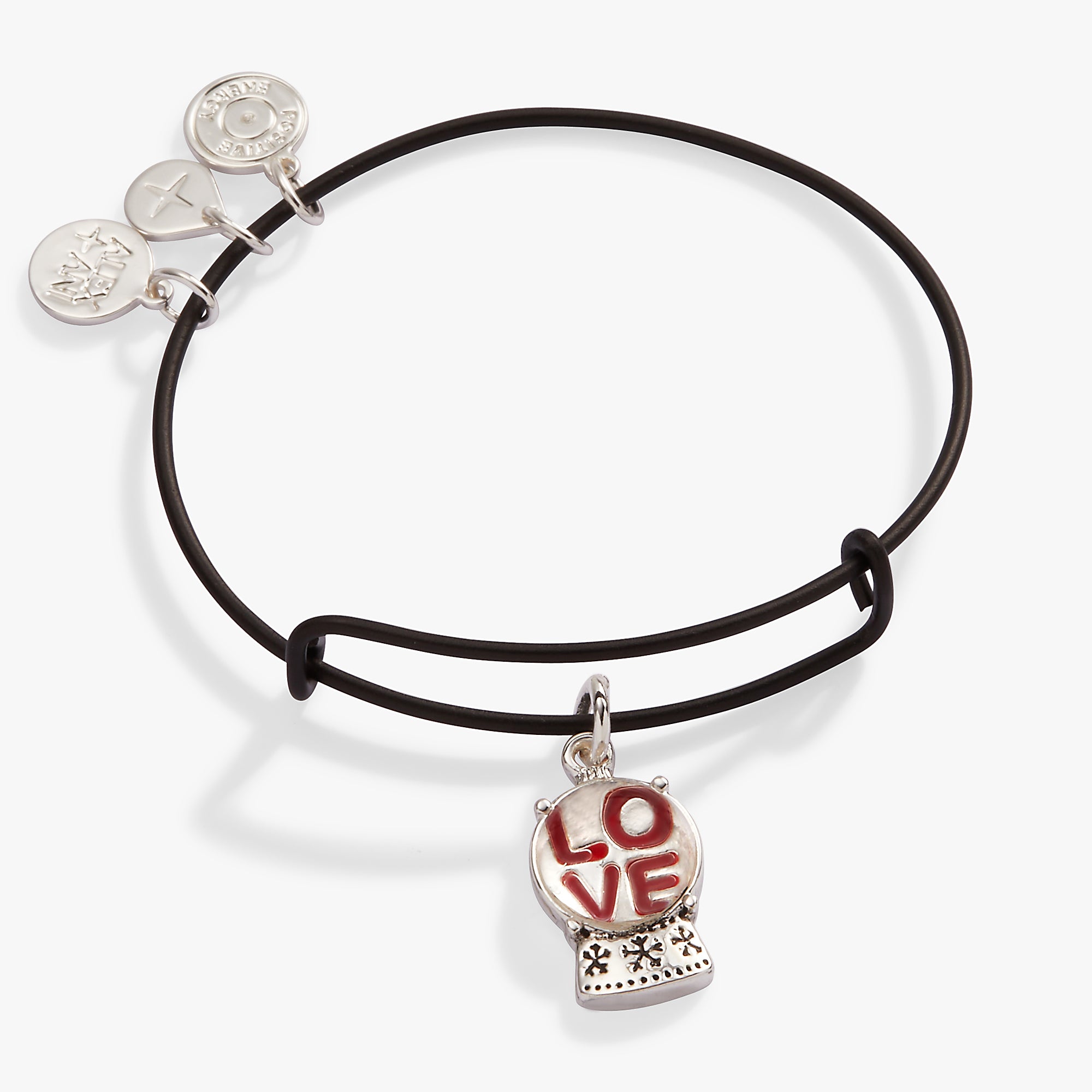 Colorful 'LOVE' Snow Globe Charm Bangle – ALEX AND ANI