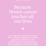'Hope' Breast Cancer Awareness Pink Ribbon Necklace
