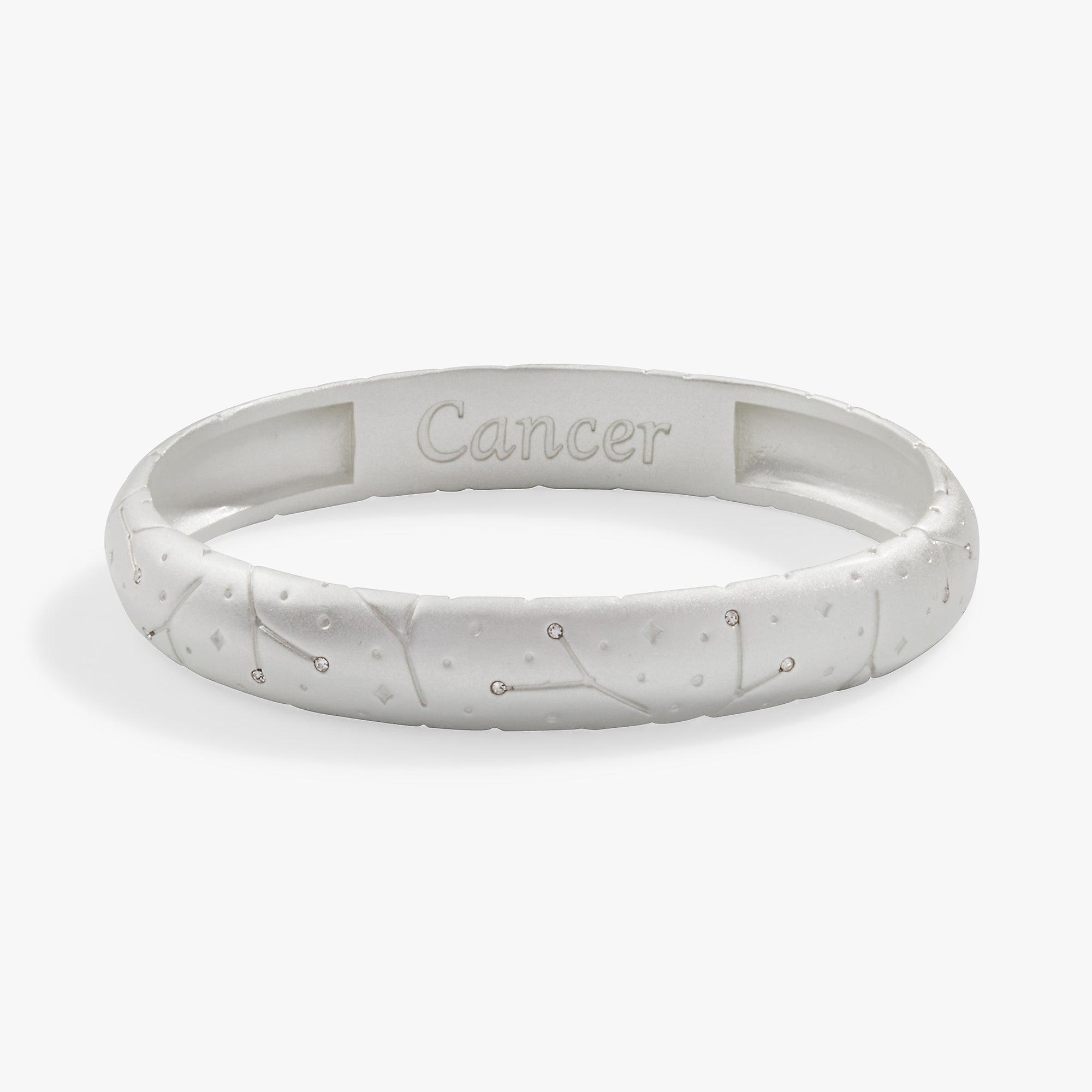 Cancer Zodiac Hinge Bangle – ALEX AND ANI