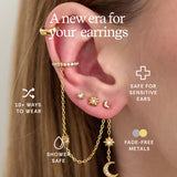 Celestial Stackable 9 Piece Earring Set