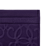 Amethyst Genuine Leather Card Case