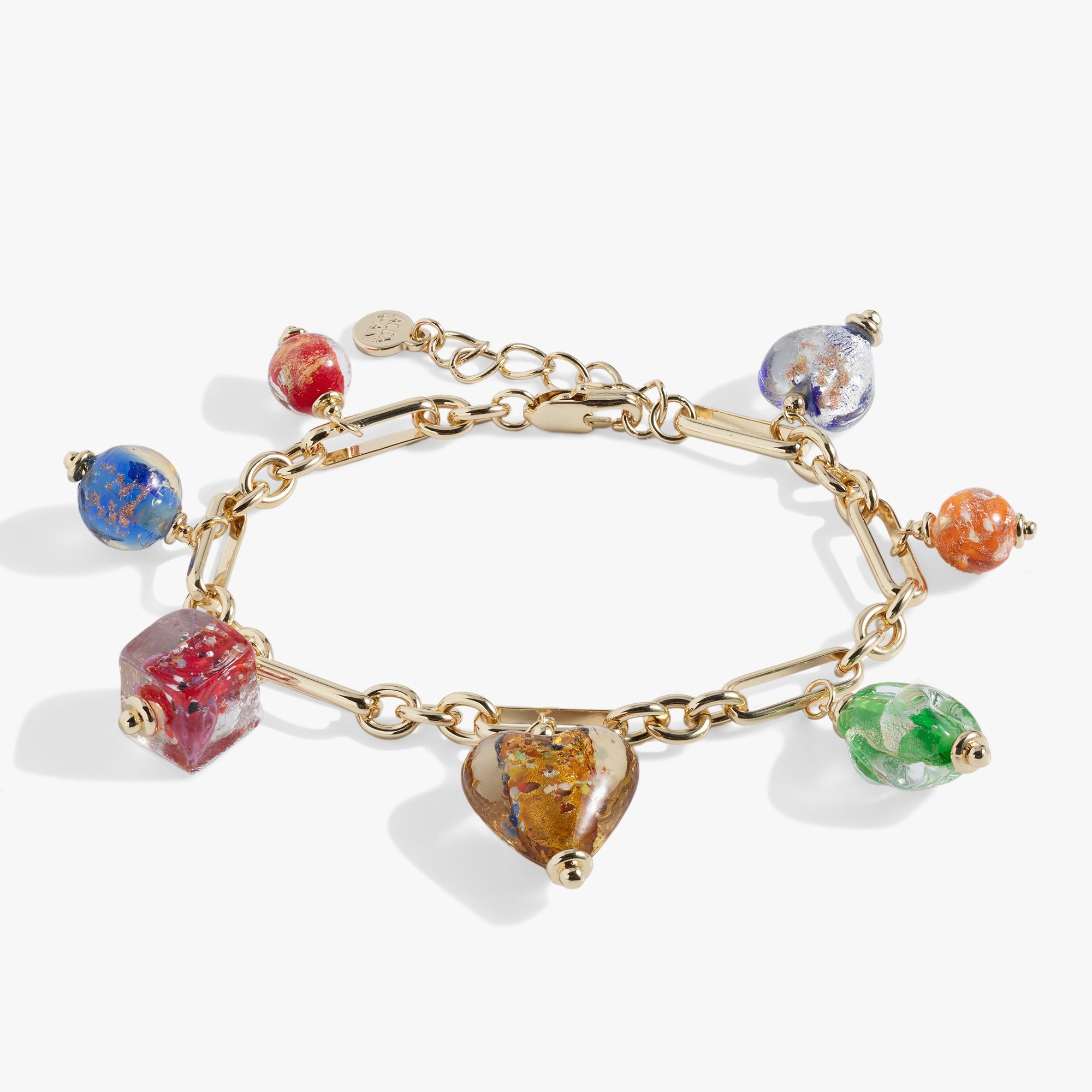 Murano Beads Adjustable Charm Bracelet Alex and Ani – ALEX AND ANI