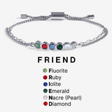 Hidden Message 'Friend' Acrostic Bolo