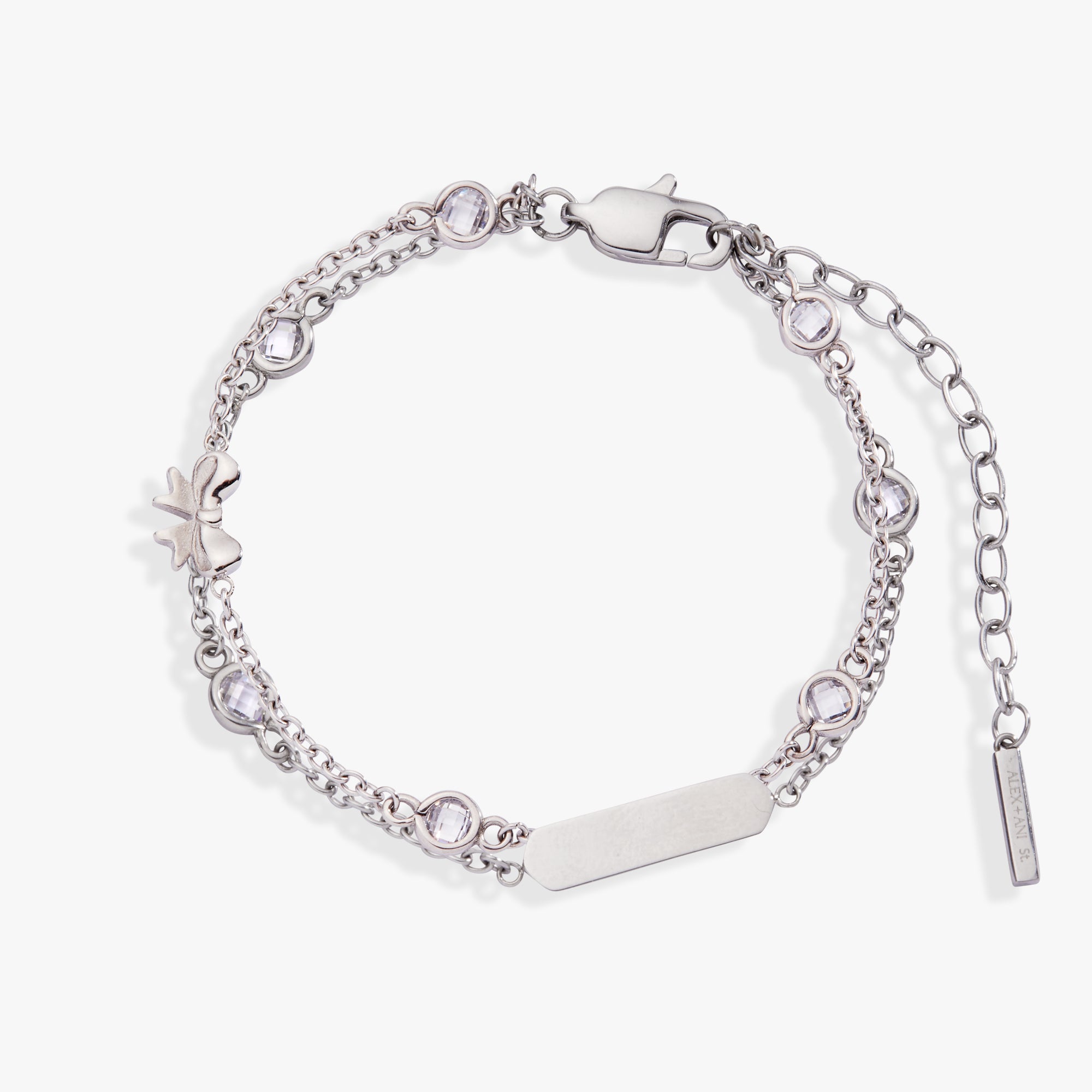 Bow Chain Adjustable Bracelet