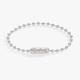 Butterfly Barrel Closure Bracelet