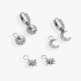 Celestial Mix & Match Charm Earring Set of 4