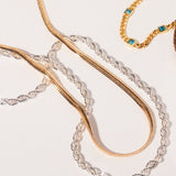 Herringbone Chain Necklace