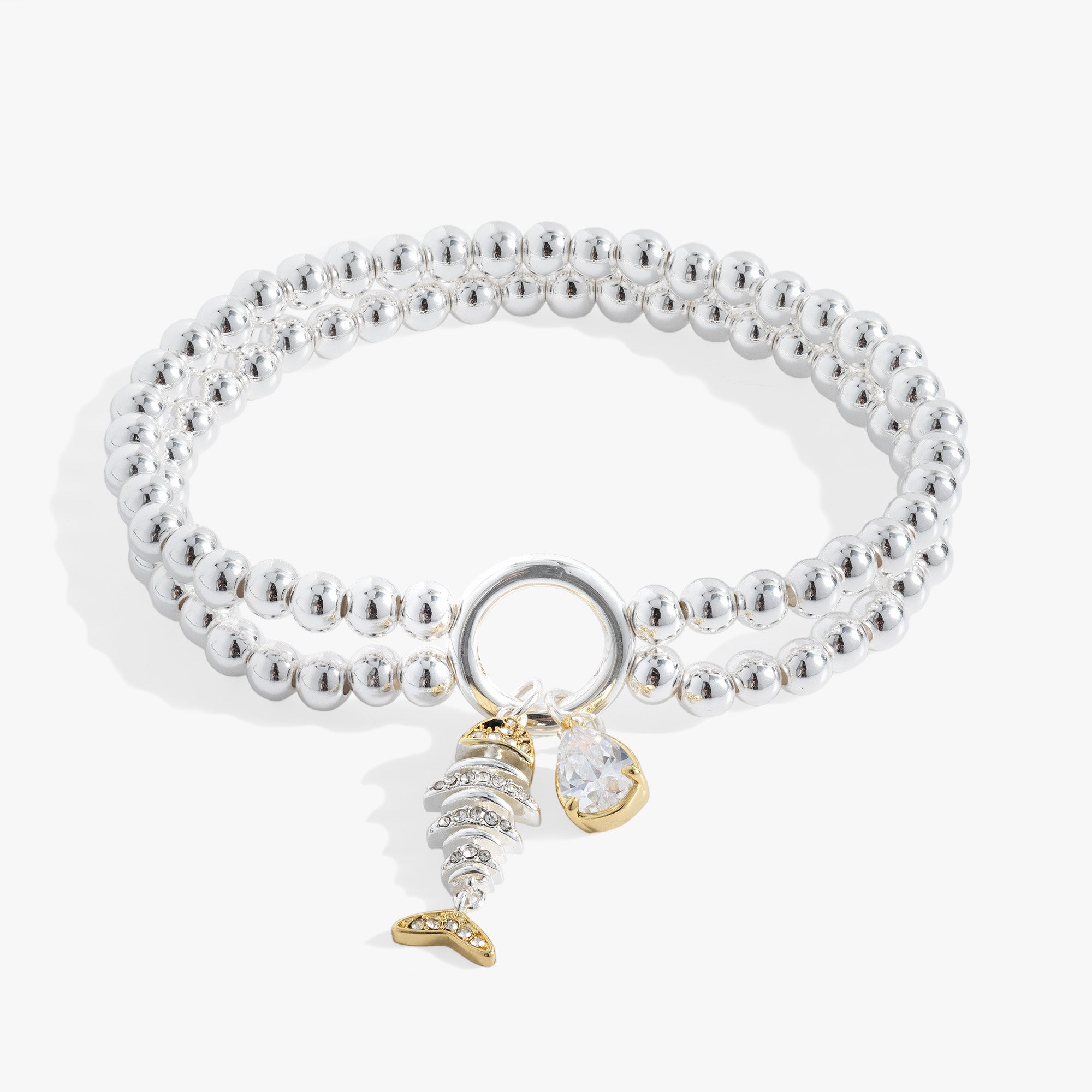 Fishbone Double Stretch Bracelet Fishbone Double Stretch Bracelet